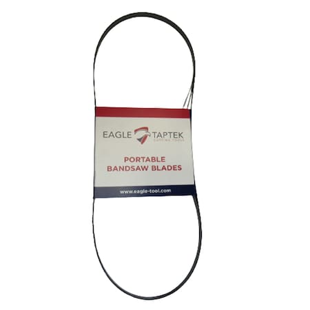 Eagle Cutting Tools Band Saw Blades, 44-7/8 in L, 1/2 in W, 14 TPI TPI, Bi-Metal, 0.020 in Thick BB-B4414-3-D